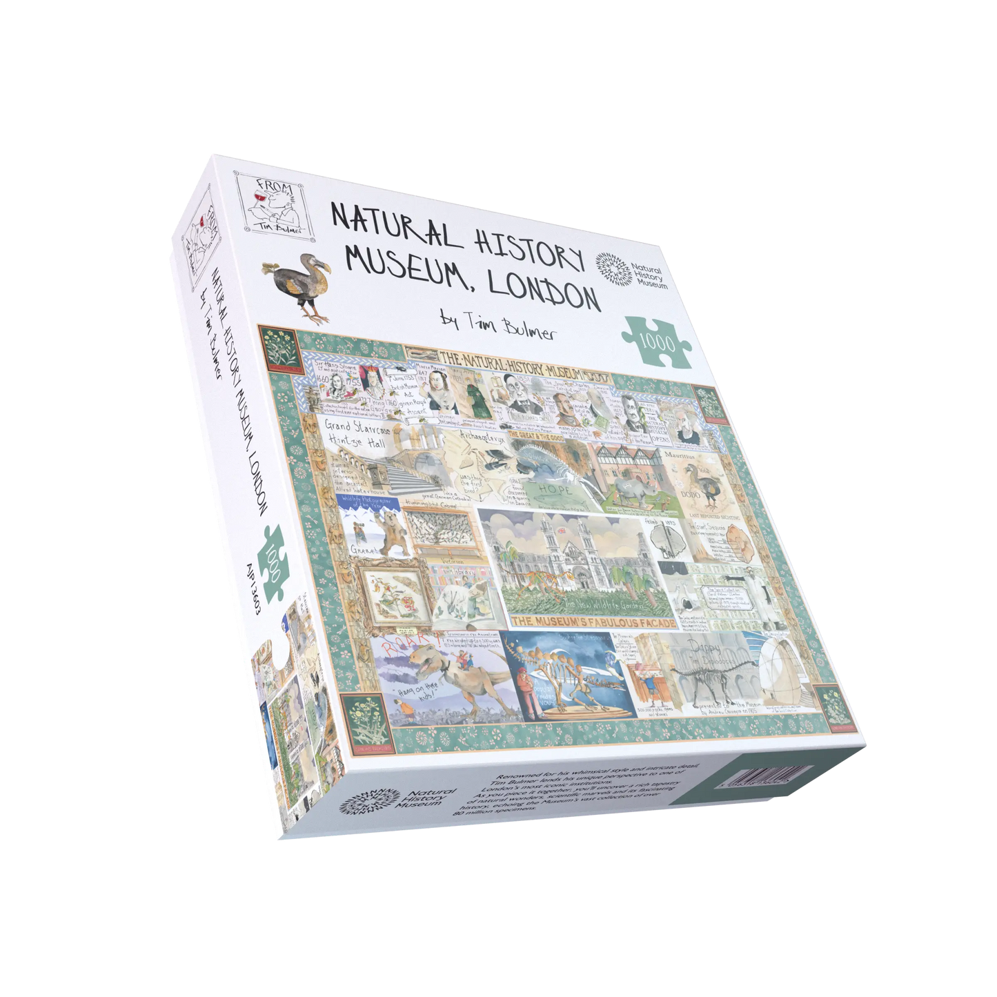 Tim Bulmer - Natural History Museum 1000 Piece JIgsaw