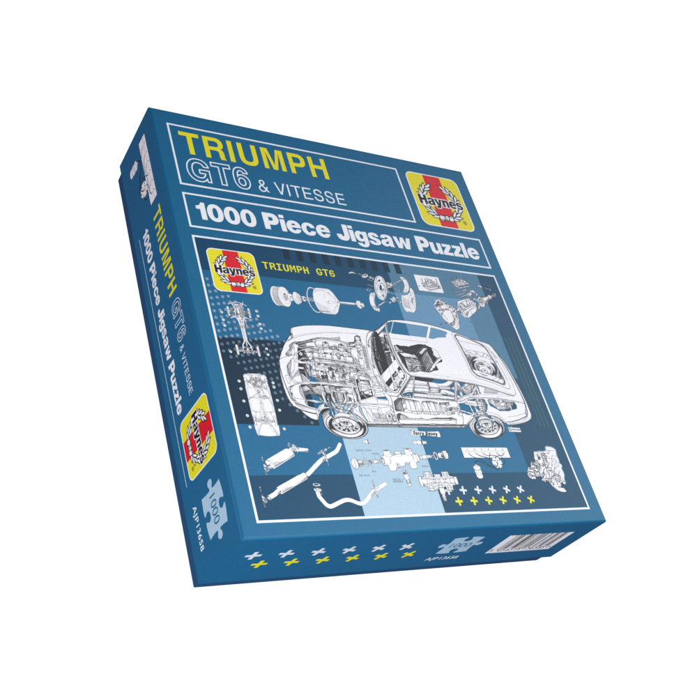Haynes Triumph GT6 60th Anniversary 1000 Piece Jigsaw Puzzle
