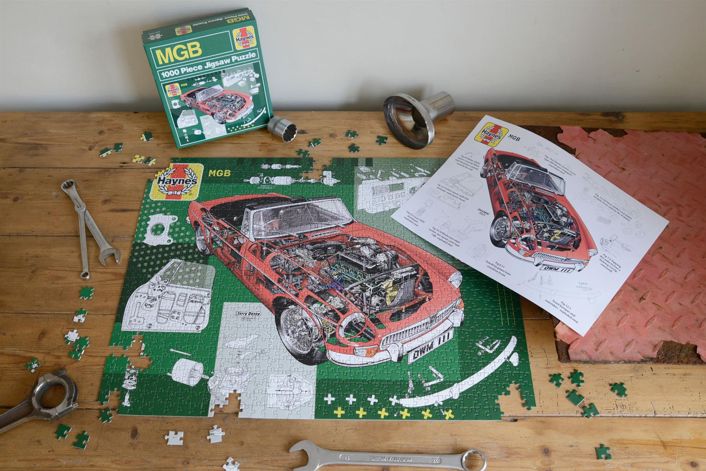 Haynes MGB 1000 Piece Jigsaw Puzzle