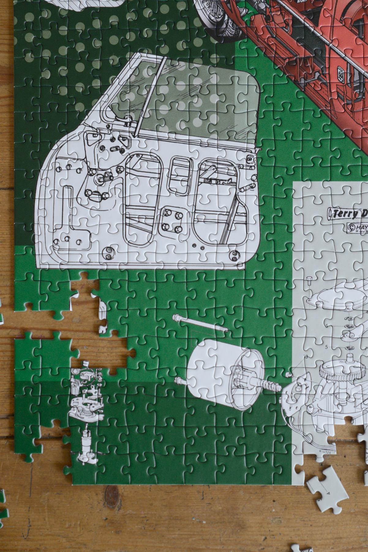 Haynes MGB 1000 Piece Jigsaw Puzzle