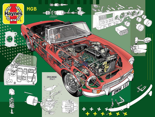 Haynes MGB 1000 Piece Jigsaw Puzzle