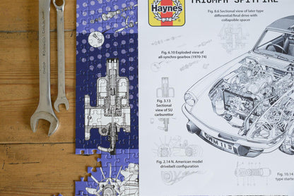 Haynes Triumph Spitfire 1000 Piece Jigsaw Puzzle