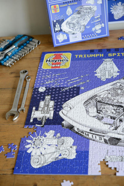 Haynes Triumph Spitfire 1000 Piece Jigsaw Puzzle