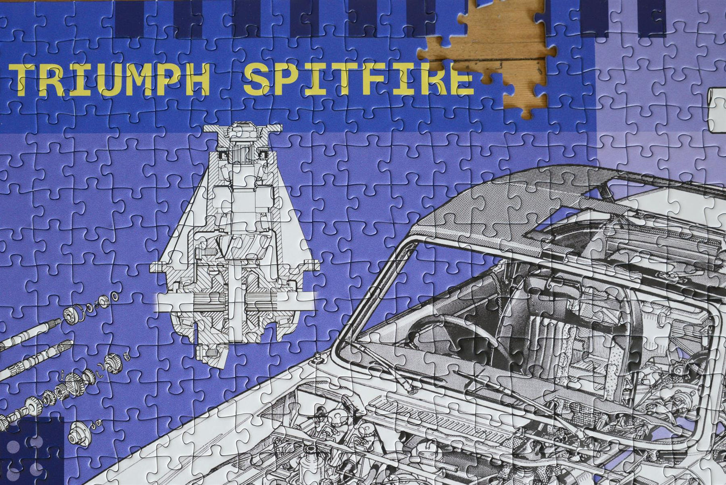 Haynes Triumph Spitfire 1000 Piece Jigsaw Puzzle