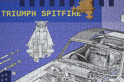 Haynes Triumph Spitfire 1000 Piece Jigsaw Puzzle