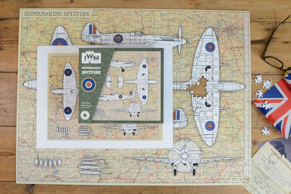 Imperial War Museums Spitfire 90th Anniversary 1000 Piece Jigsaw Puzzle