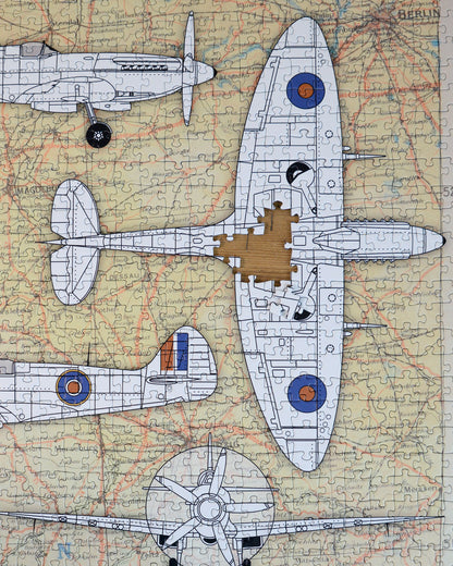 Imperial War Museums Spitfire 90th Anniversary 1000 Piece Jigsaw Puzzle