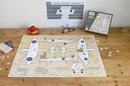 Imperial War Museums Spitfire 90th Anniversary 1000 Piece Jigsaw Puzzle