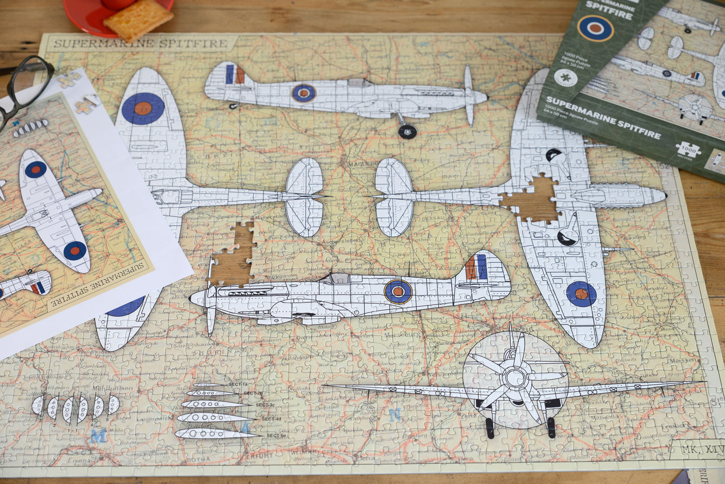 Imperial War Museums Spitfire 90th Anniversary 1000 Piece Jigsaw Puzzle