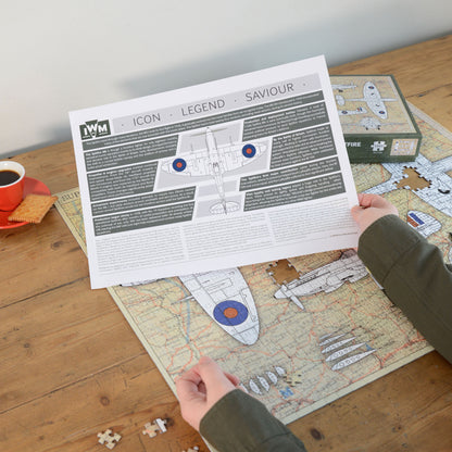 Imperial War Museums Spitfire 90th Anniversary 1000 Piece Jigsaw Puzzle