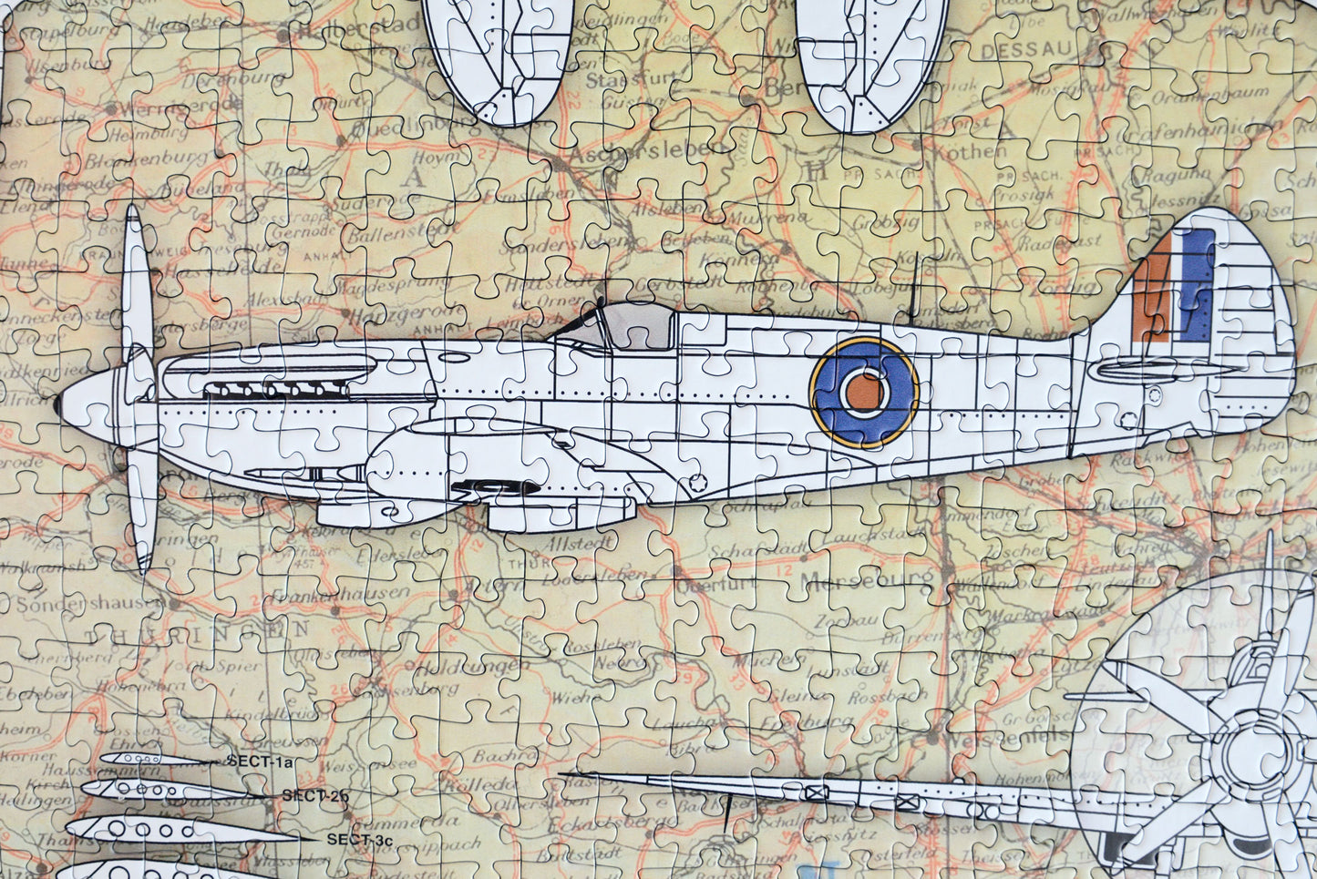 Imperial War Museums Spitfire 90th Anniversary 1000 Piece Jigsaw Puzzle