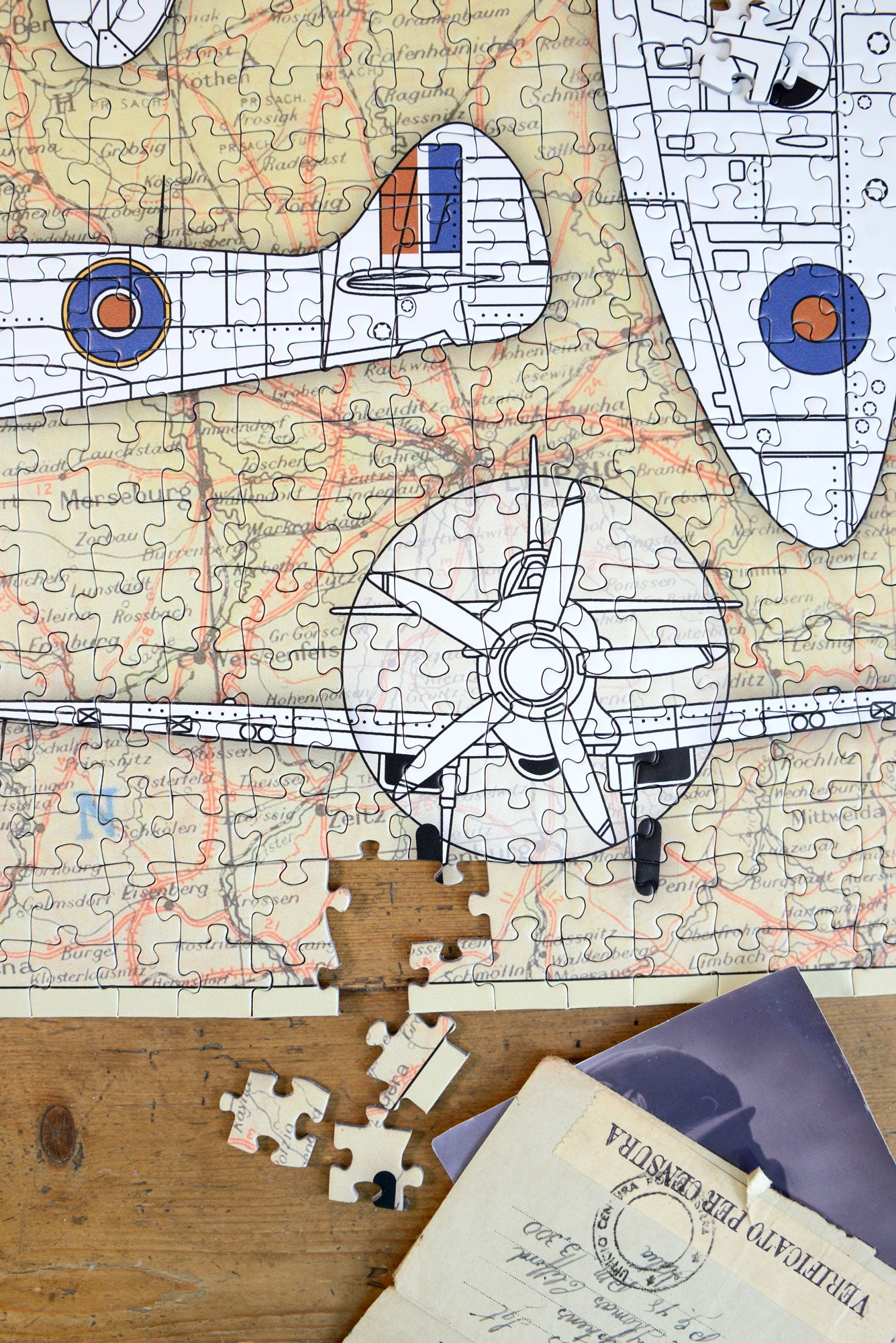 Imperial War Museums Spitfire 90th Anniversary 1000 Piece Jigsaw Puzzle