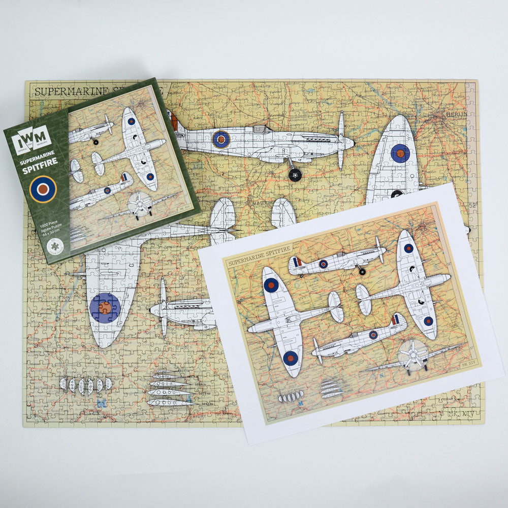 Imperial War Museums Spitfire 90th Anniversary 1000 Piece Jigsaw Puzzle
