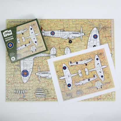 Imperial War Museums Spitfire 90th Anniversary 1000 Piece Jigsaw Puzzle