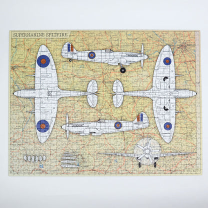 Imperial War Museums Spitfire 90th Anniversary 1000 Piece Jigsaw Puzzle