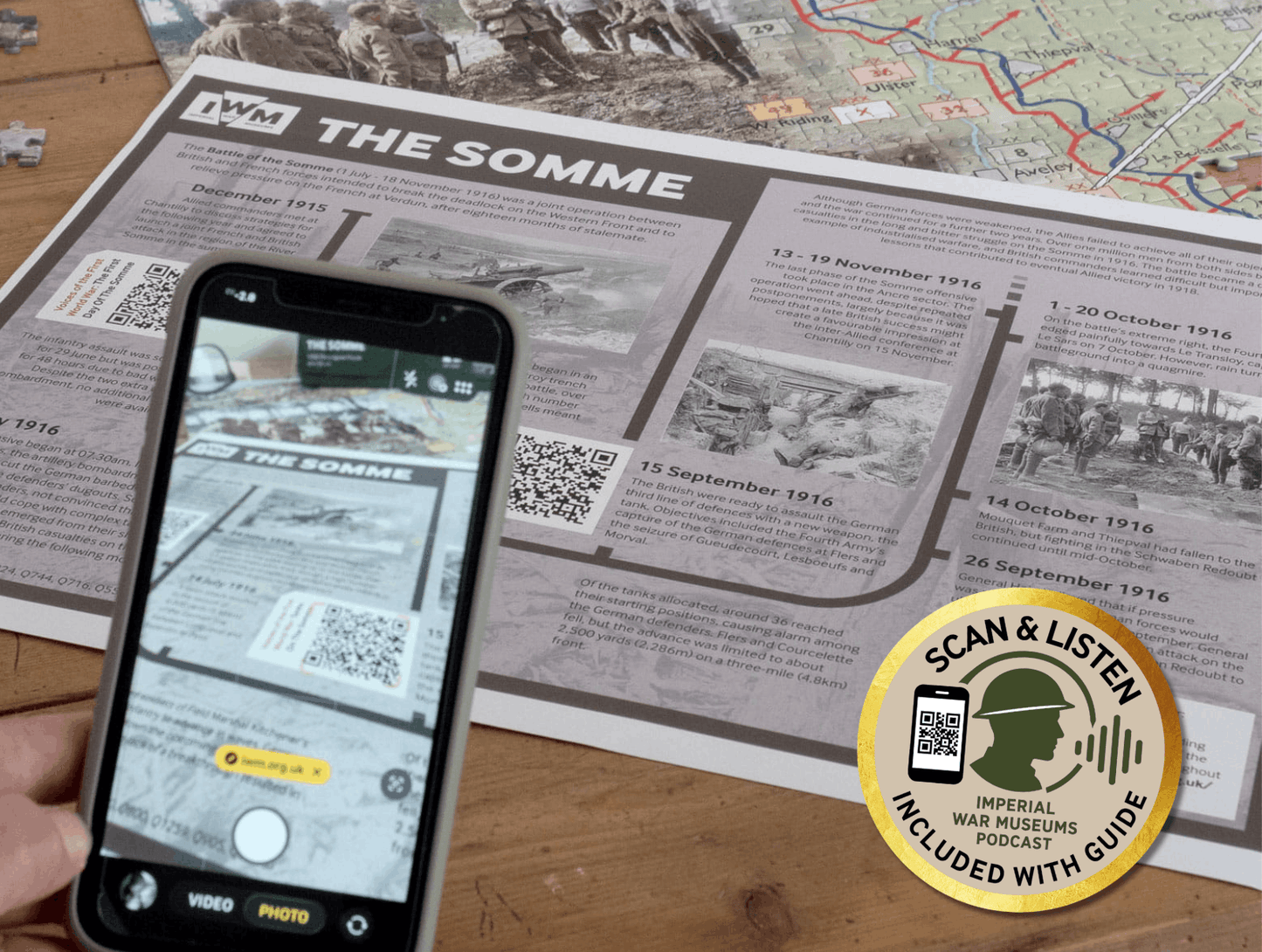 PRE-ORDER Imperial War Museums 110th Anniversary of the Battle of the Somme 1000 Piece Jigsaw Puzzle