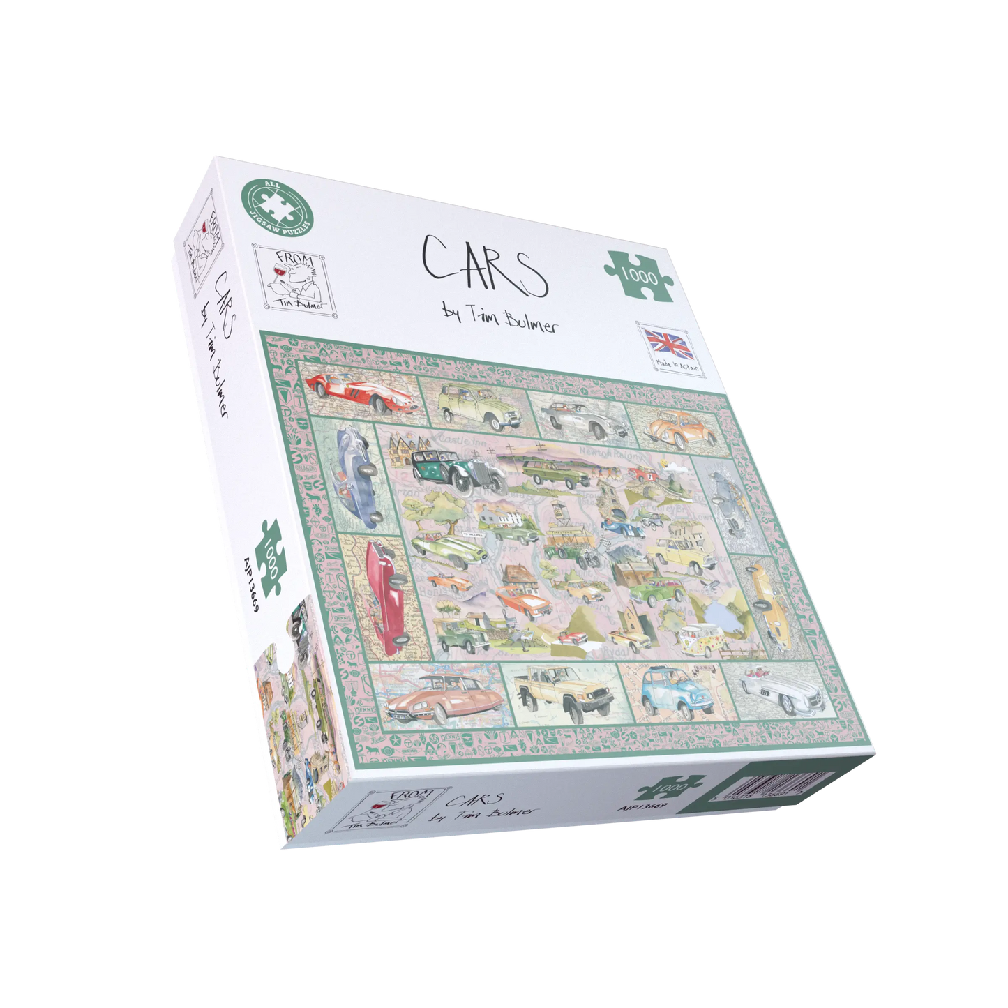 Cars 1000 Piece Jigsaw Puzzle