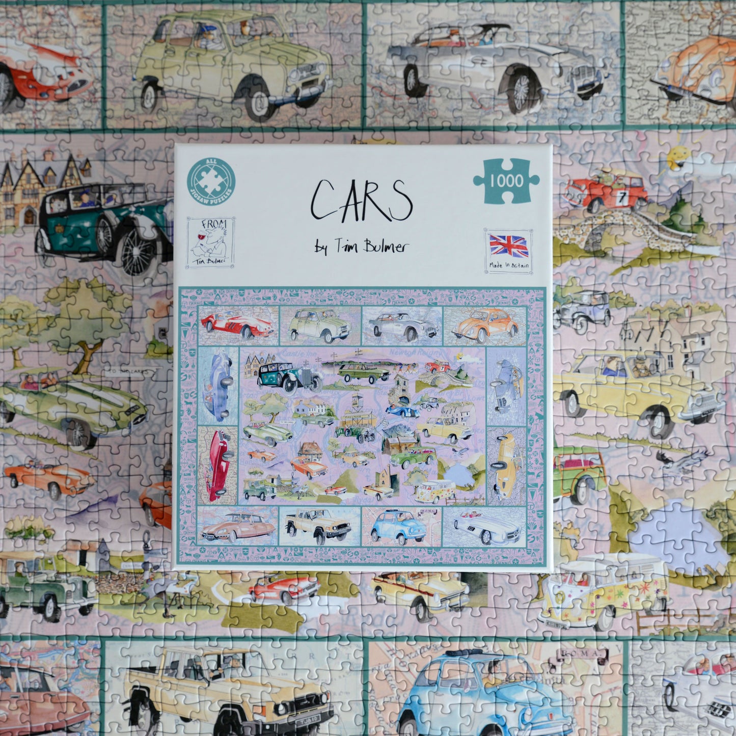 Cars 1000 Piece Jigsaw Puzzle