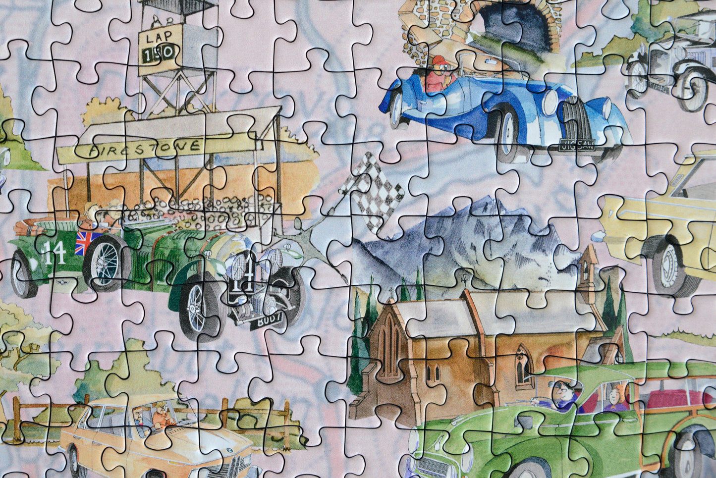 Cars 1000 Piece Jigsaw Puzzle