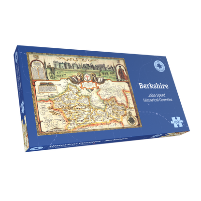 Berkshire Historical Map 1000 Piece Jigsaw Puzzle (1610)