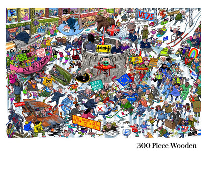 2020 According to Blower 1000 or 300 Piece Jigsaw Puzzle