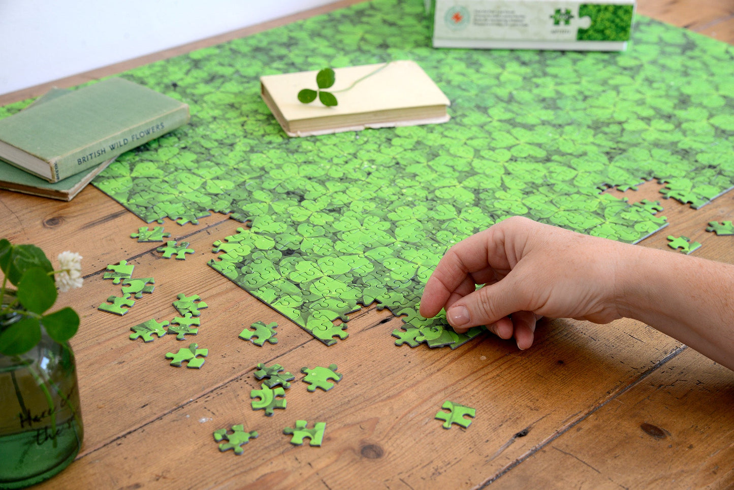 Find the Four Leaf Clover Impuzzible No.44 - 1000 Piece Jigsaw Puzzle