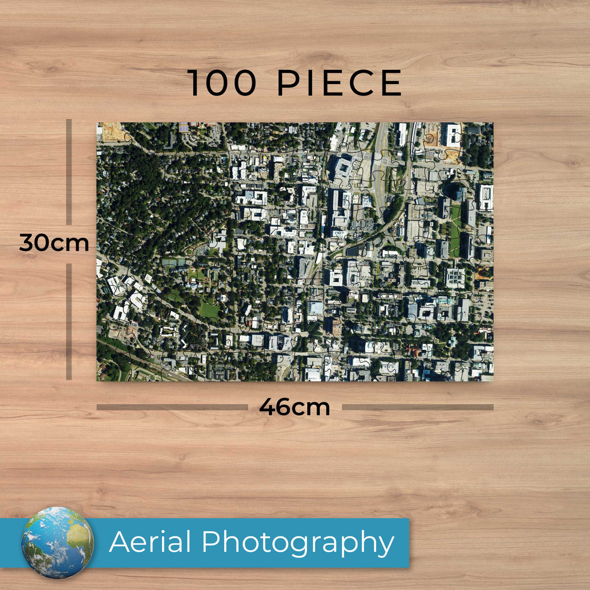 Hometown UK Personalised Map Jigsaw Puzzle