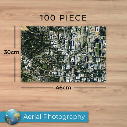 Hometown UK Personalised Map Jigsaw Puzzle