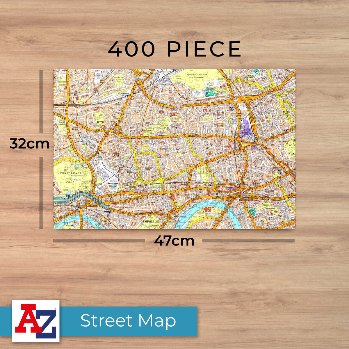 Hometown UK Personalised Map Jigsaw Puzzle