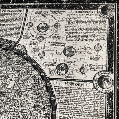Moon Map Jigsaw 
Puzzle - 1000 pieces