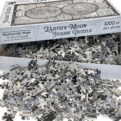 Moon Map Jigsaw 
Puzzle - 1000 pieces
