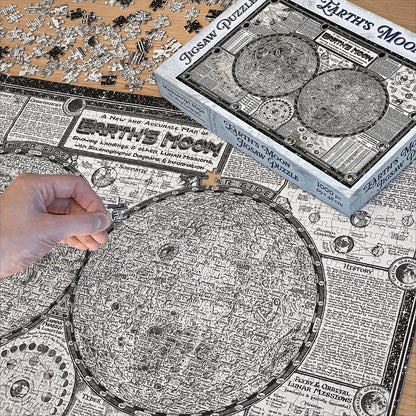 Moon Map Jigsaw 
Puzzle - 1000 pieces