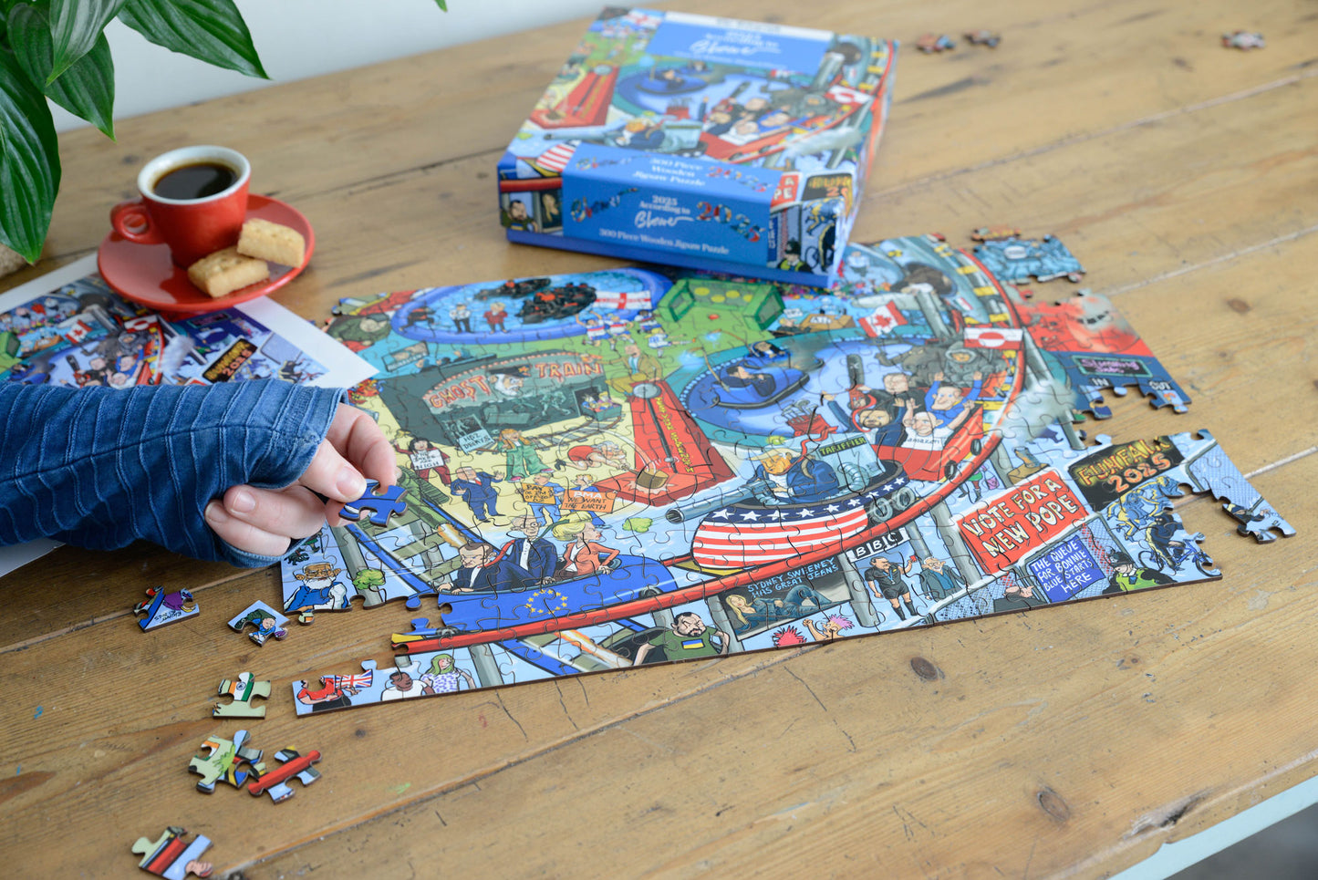 PRE-ORDER The Telegraph 2025 According to Blower 1000 or 300 Piece Jigsaw Puzzle