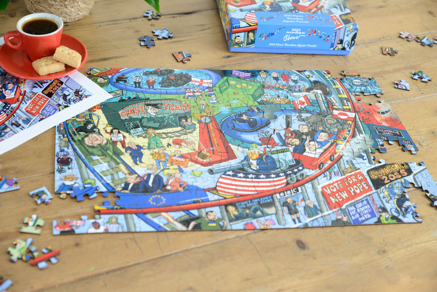 PRE-ORDER The Telegraph 2025 According to Blower 1000 or 300 Piece Jigsaw Puzzle