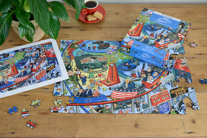 PRE-ORDER The Telegraph 2025 According to Blower 1000 or 300 Piece Jigsaw Puzzle