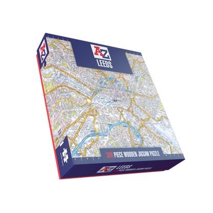 A-Z Map of  Sheffield 1000 or 300 Piece Jigsaw