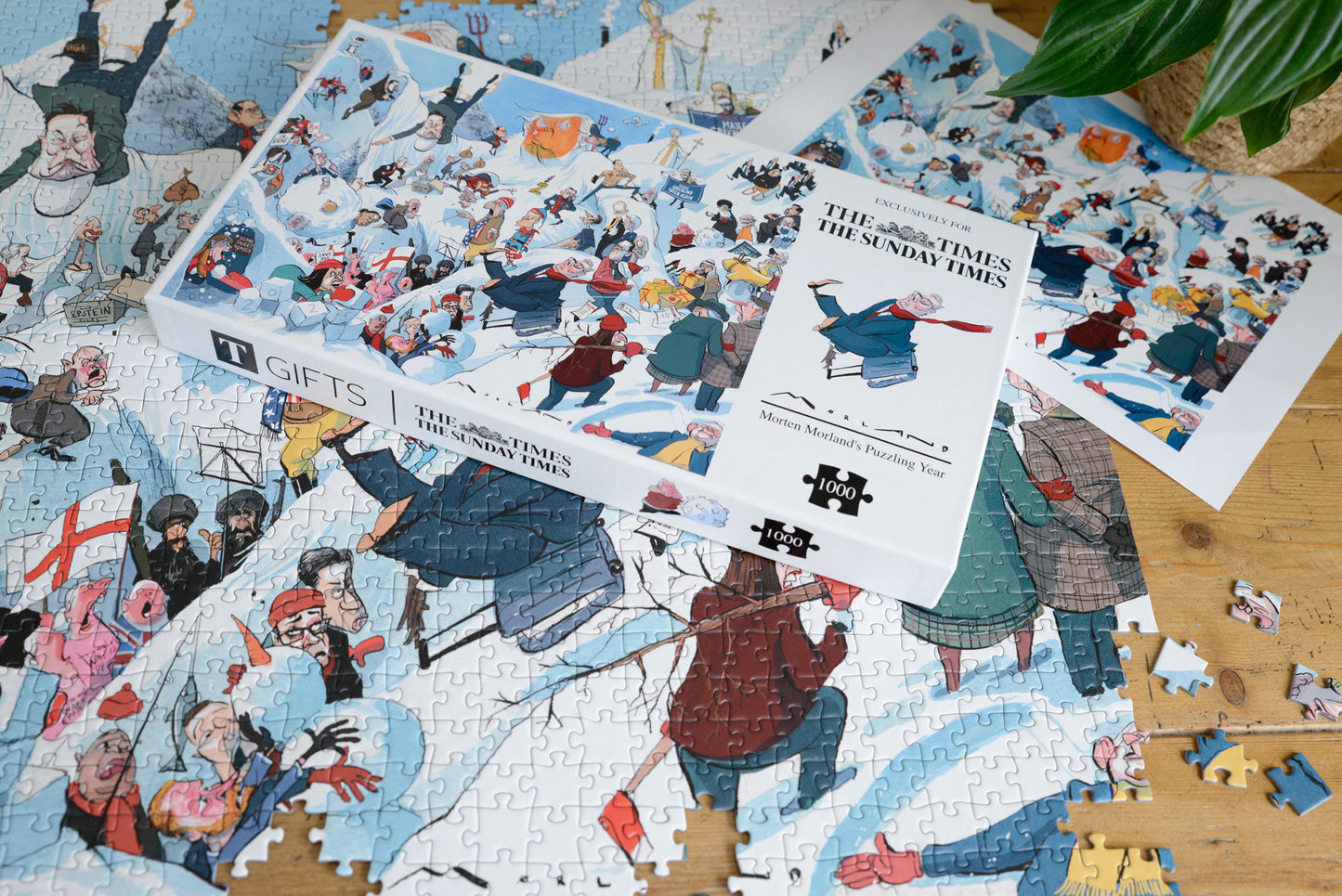 The Times 'Morten Morland's Puzzling Year' 1000 Piece Jigsaw Puzzle