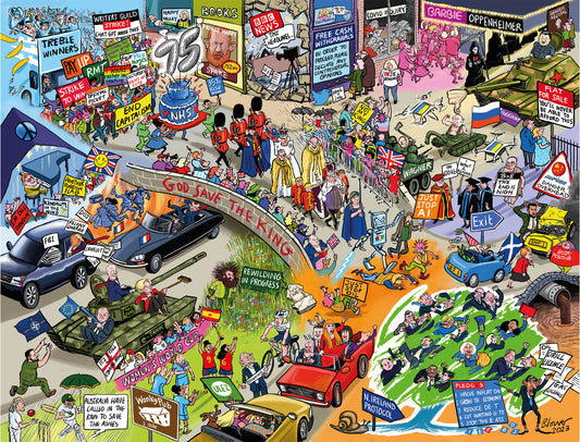 The Telegraph 2023 According to Blower 1000 or 300 Piece Jigsaw Puzzle