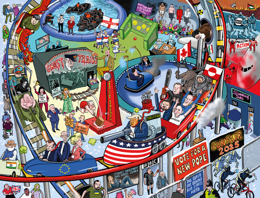 The Telegraph 2025 According to Blower 1000 or 300 Piece Jigsaw Puzzle