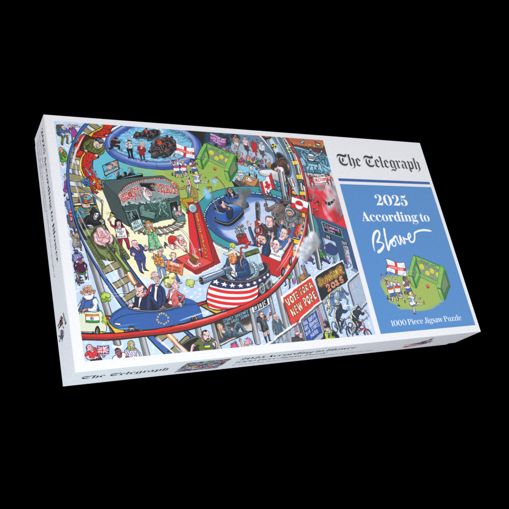 PRE-ORDER The Telegraph 2025 According to Blower 1000 or 300 Piece Jigsaw Puzzle