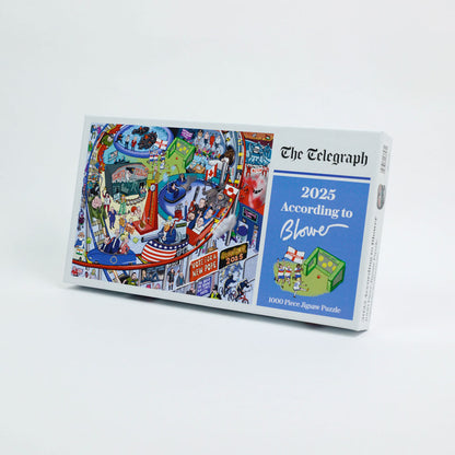 PRE-ORDER The Telegraph 2025 According to Blower 1000 or 300 Piece Jigsaw Puzzle