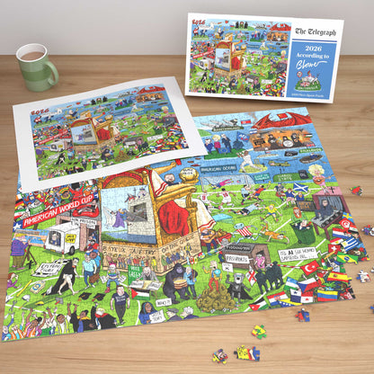 PRE-ORDER 2026 The Telegraph According to Blower 1000 Piece Jigsaw Puzzle