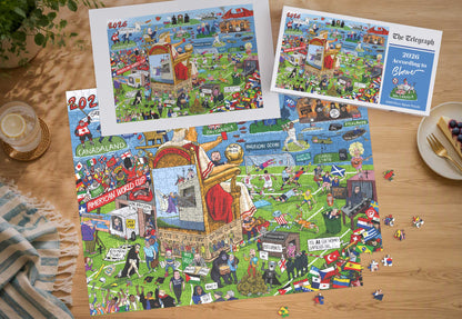 PRE-ORDER 2026 The Telegraph According to Blower 1000 Piece Jigsaw Puzzle