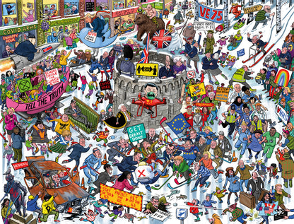 The Telegraph 2020 According to Blower 1000 or 300 Piece Jigsaw Puzzle