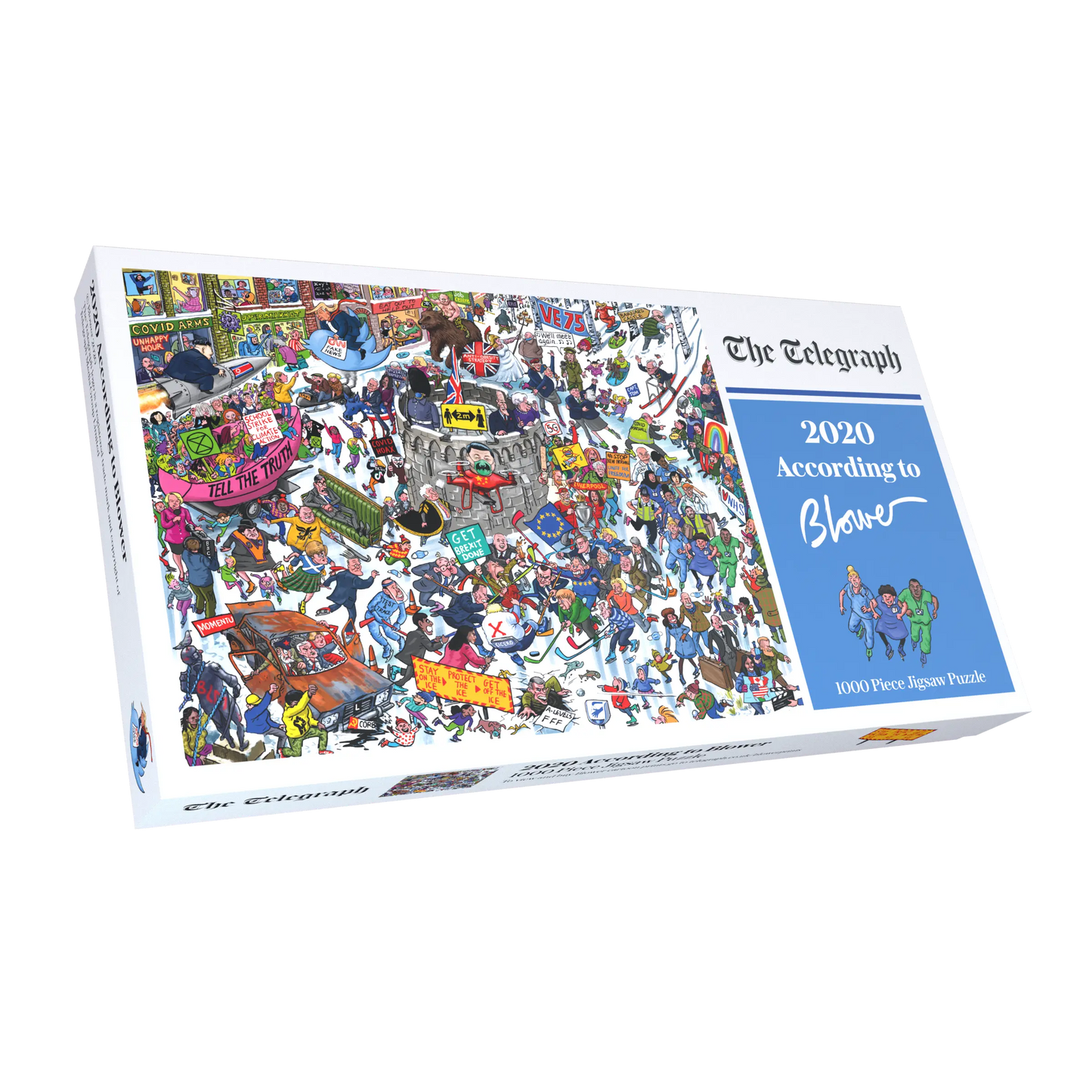 The Telegraph 2020 According to Blower 1000 or 300 Piece Jigsaw Puzzle