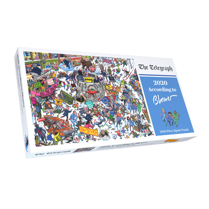 The Telegraph 2020 According to Blower 1000 or 300 Piece Jigsaw Puzzle