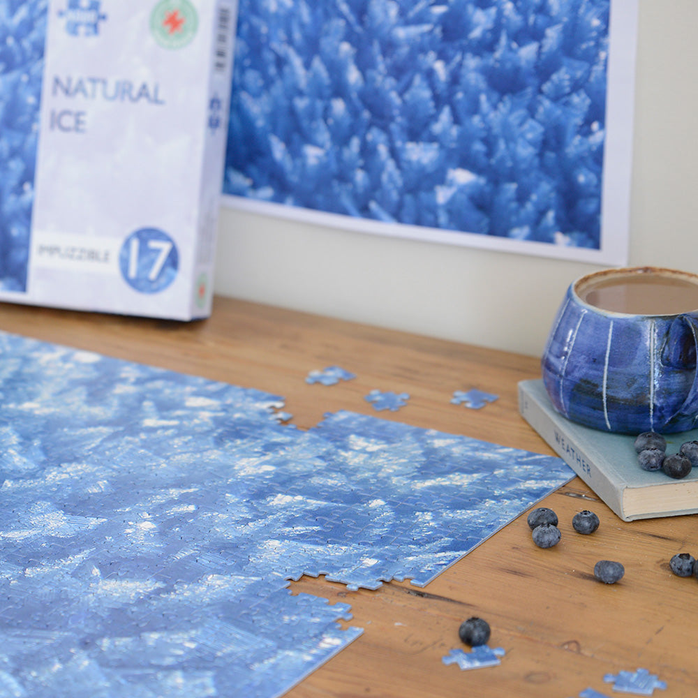 Impuzzible No.17  Natural Ice 1000 Piece Impuzzible Jigsaw Puzzle
