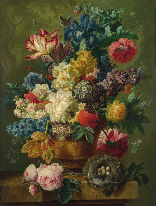 Flowers in a Vase - National Gallery 1000 Piece Jigsaw Puzzle