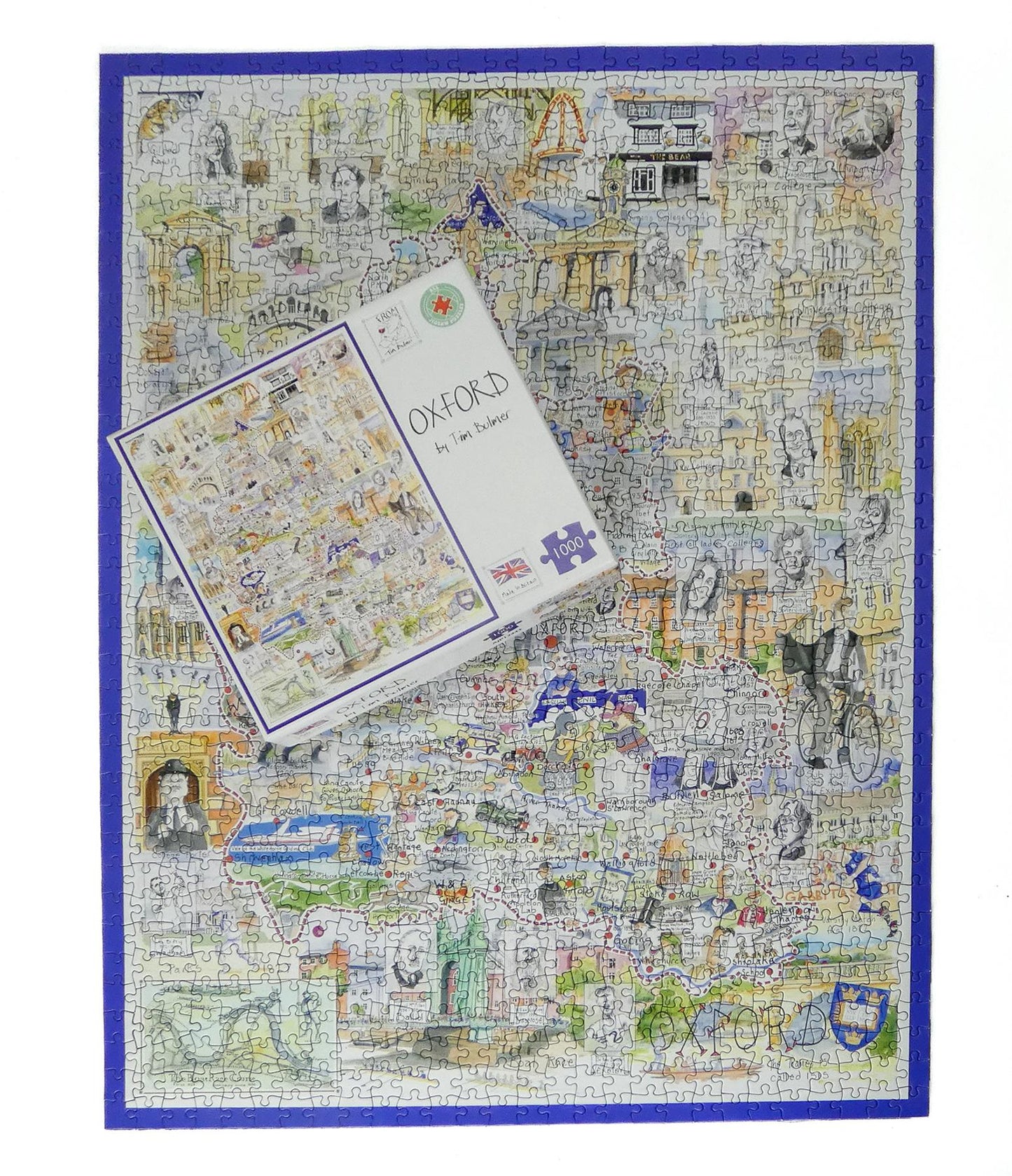 Tim Bulmer Oxford 1000 Piece Jigsaw Puzzle