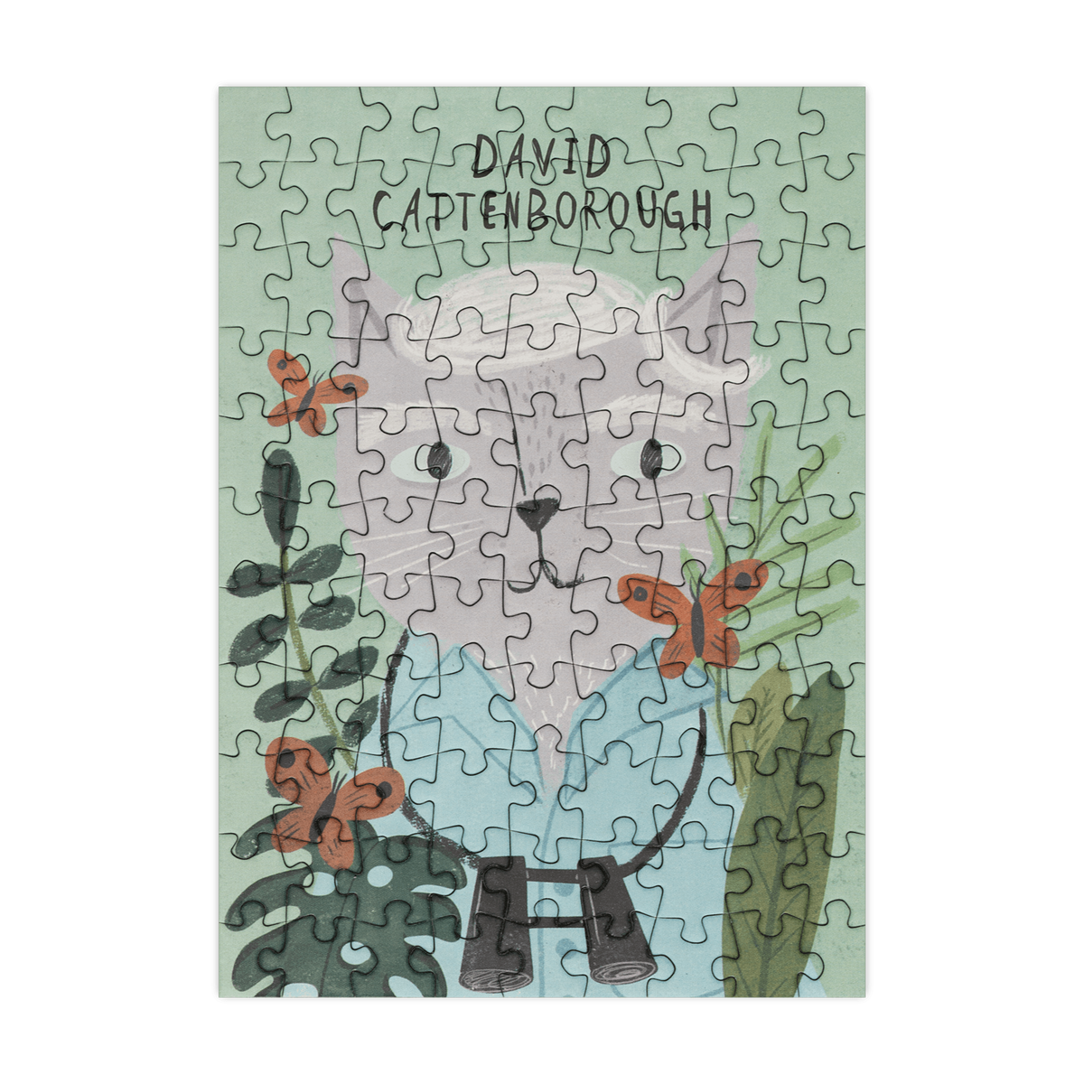 David Cattenborough 99 Piece Mini Jigsaw Puzzle